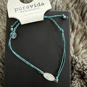 Pura Vida Teal Bracelet moonstone bracelets NWT